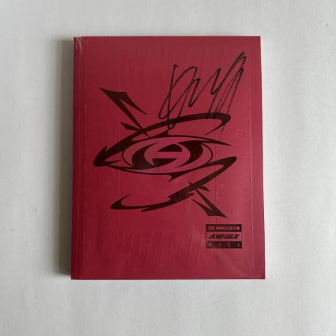 ATEEZ JONGHO SIGNED 2ND ALBUM 'THE WORLD EP.FIN: WILL' - Z VERSION